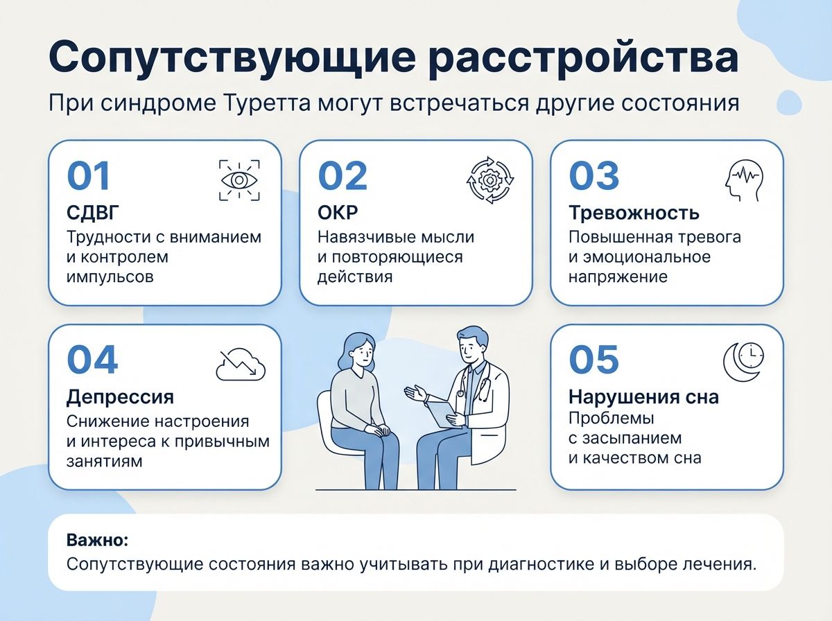 Лечение синдрома Туретта в Волгограде инфографика
