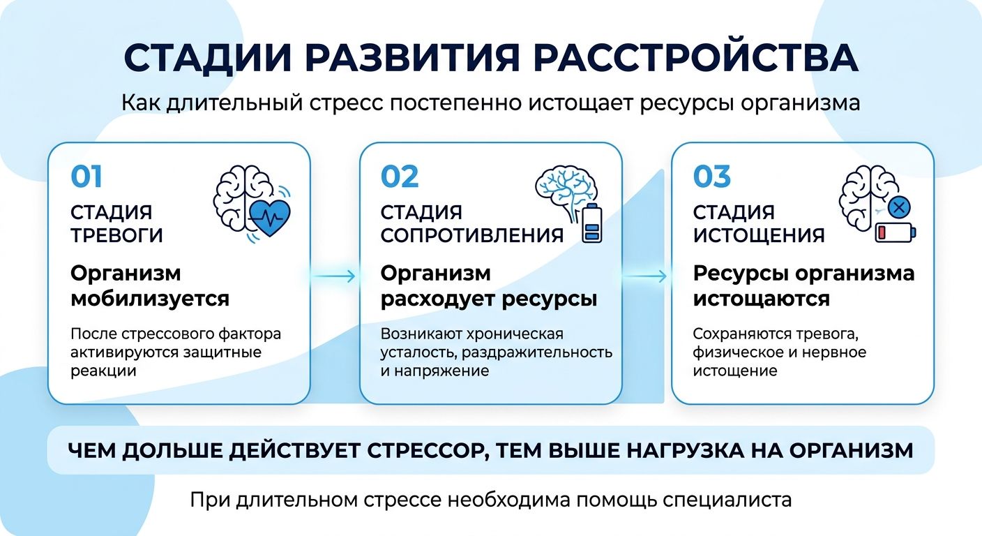 Лечение стресса в Волгограде инфографика